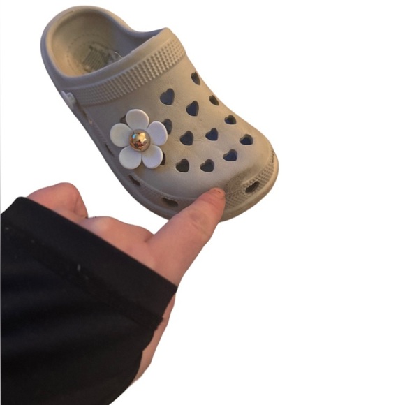 2 for 1 BOGO Sale: Girls Tan / Flowers & Disney Princess LIGHT UP Clogs / Crocs - Picture 4 of 10